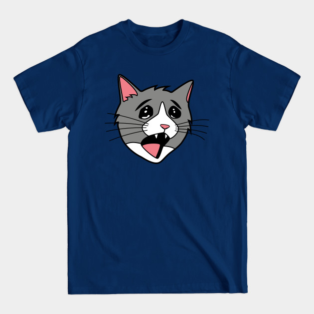 Discover Screaming Cat Meme - Cat - T-Shirt