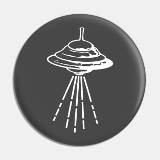 Retro UFO Pin