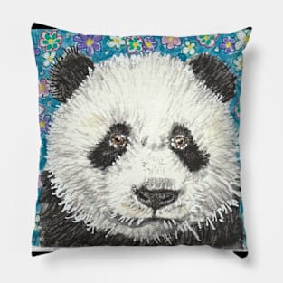Panda Bear face Pillow