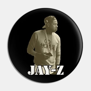 Retro Jay-Z Pin