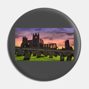 Whitby Abbey Pin