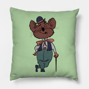 1940's Style Cartoon Mouse Pillow