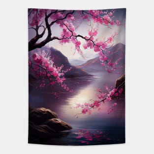Cherry Blossoms Tapestry