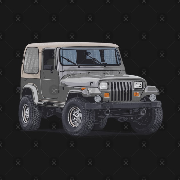 Classic jeep cj by Saturasi