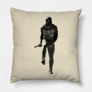 Bo Breaker Jackson - Pencil Drawing Pillow