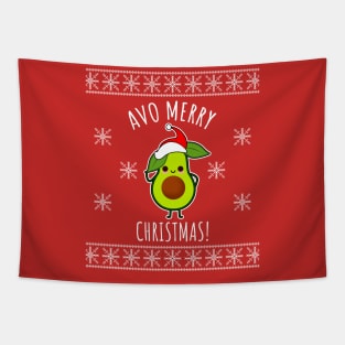 Avo Merry Christmas Tapestry