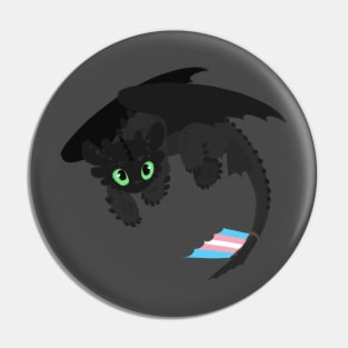 Toothless (Trans, Pink) Pin