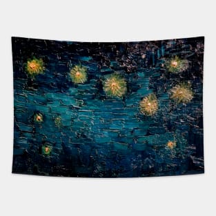 van goghs starry night Tapestry