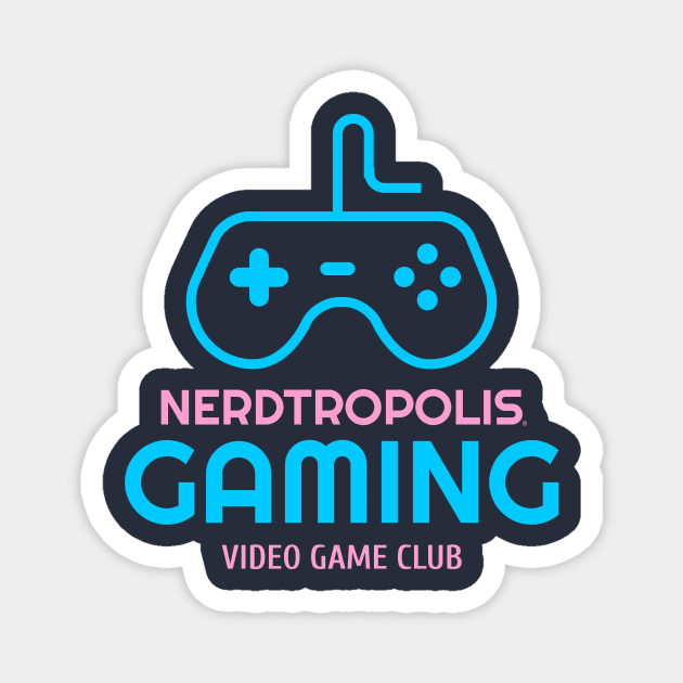 Video Game Club Magnet by nerdtropolis