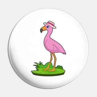 Flamingo Hat Pin