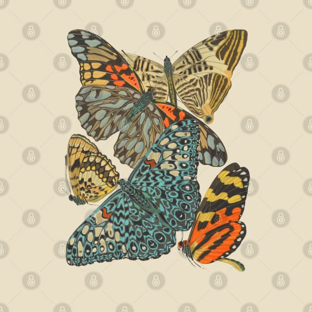 Vintage Butterflies by DemTeez