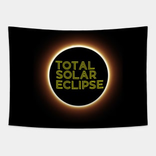 Vintage total solar eclipse April 8, 2024 Tapestry