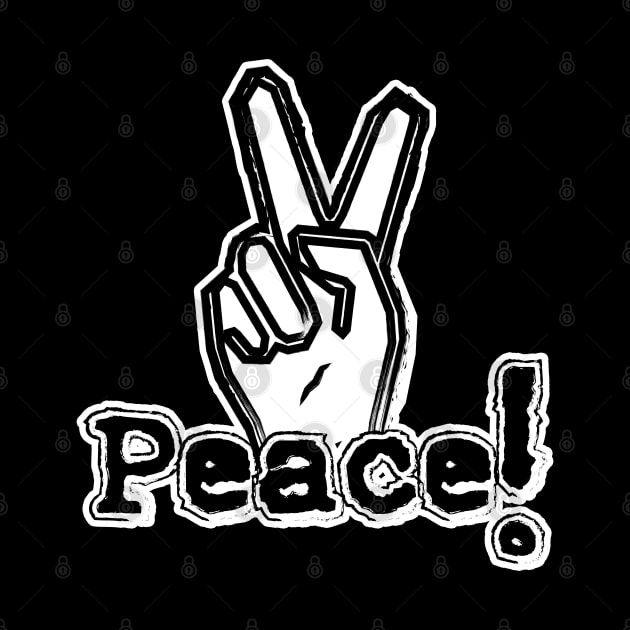 Peace, V Sign by Merch House