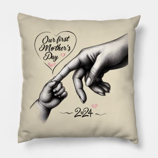 Our First Mother's Day Pillow