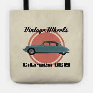 Vintage Wheels - Citroën DS 19 Tote