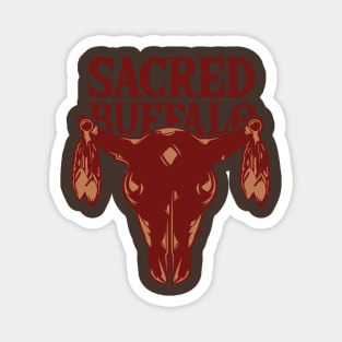 Sacred Buffalo Collection - Buffalo Skull n°6 Magnet