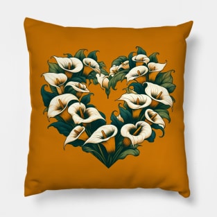 Cala lily Love Pillow