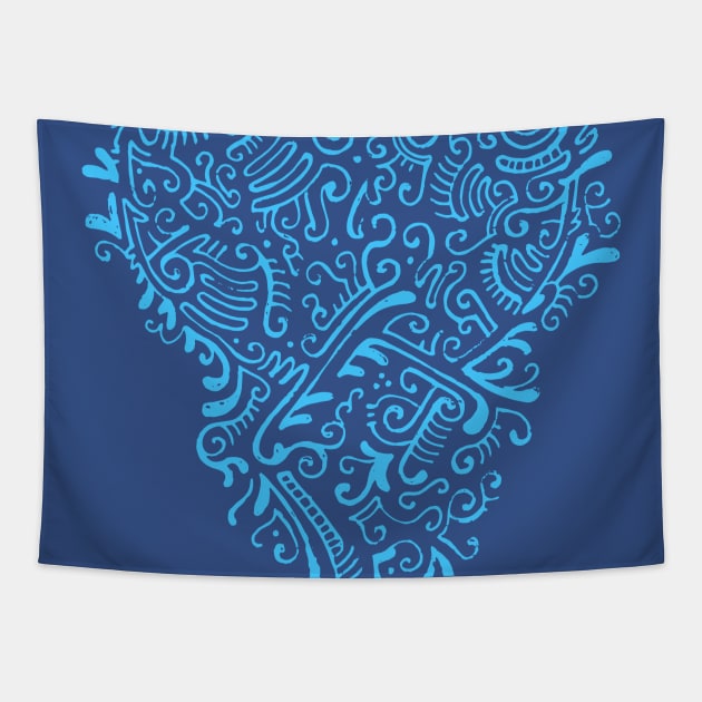 Water Beard Tapestry by Zagazoo42