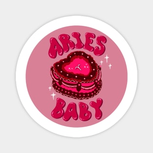 Aries baby cake Magnet