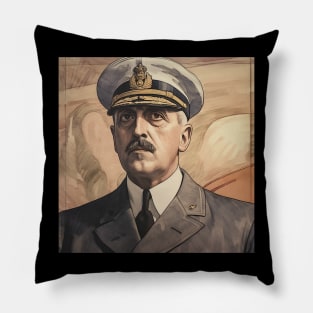 Charles de Gaulle leader Pillow