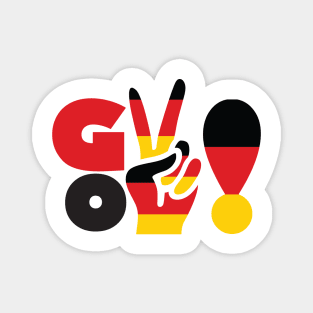 German Pride Design Magnet