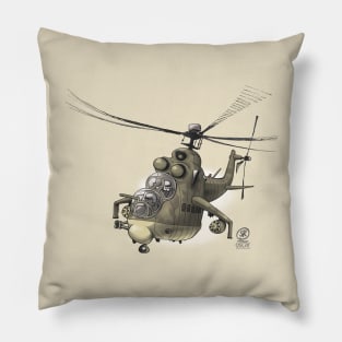 Mil MI24 Hind Pillow