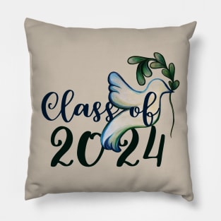 Class of 2024 Dove of Peace Pillow