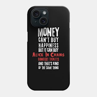 chains money cant buy happines Phone Case