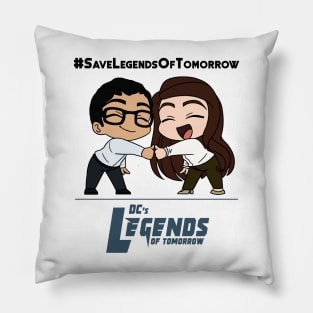 Save Legends Of Tomorrow - GreenShip Pillow