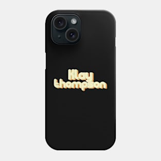 vintage color klay thompson Phone Case