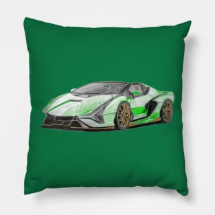 Lamborghini Pillow