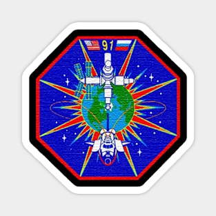 Black Panther Art - NASA Space Badge 139 Magnet