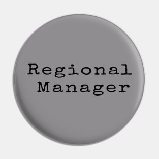 Regional Manager T Pin