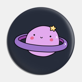 Cute Star Saturn Pin