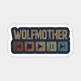 Wolfmother Control Button Magnet