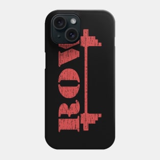 Row, Bodybuilding, Motivational, Inspirational, Typography, Aesthetic Text, Minimalistic Phone Case