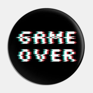 Game Over Pin