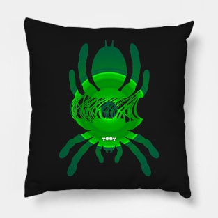 Tarantula Silhouette V158 (Radial) Pillow