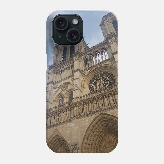 Notre Dame Catedral Phone Case by jellysnap