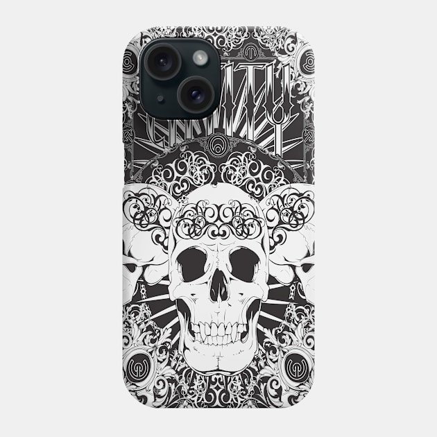 Entity Skulls Phone Case by JakeRhodes