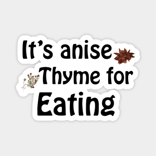 Its anise thyme for eating Magnet