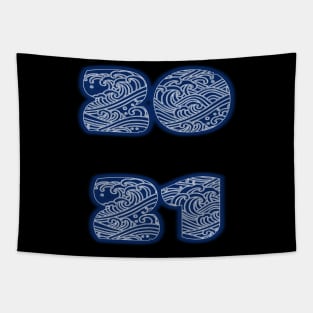 2021 Neon Waves Tapestry