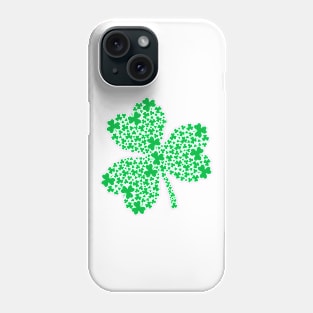 lucky shamrock st patricks day Phone Case