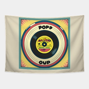 Vintage Pop Art Vinyl LP Tapestry