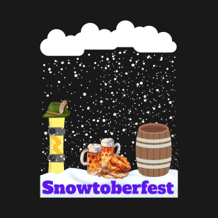 Oktoberfest Pun for snowboarder T-Shirt