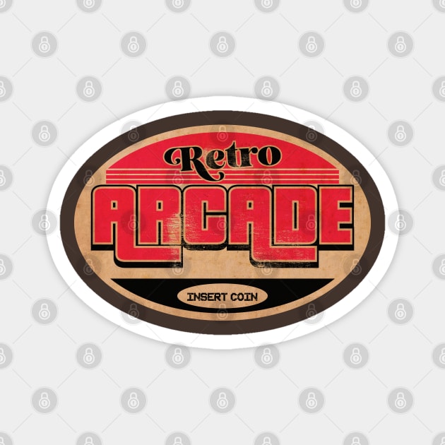 Retro Arcade Gamer Magnet by CTShirts