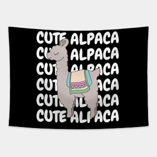 Cute alpaca Tapestry