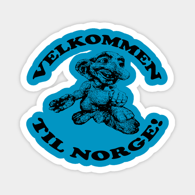 Welcome To Norway Magnet by BradyRain