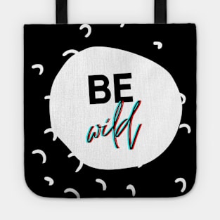 be wild pocket design Tote