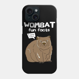 Wombat Fun Facts Phone Case